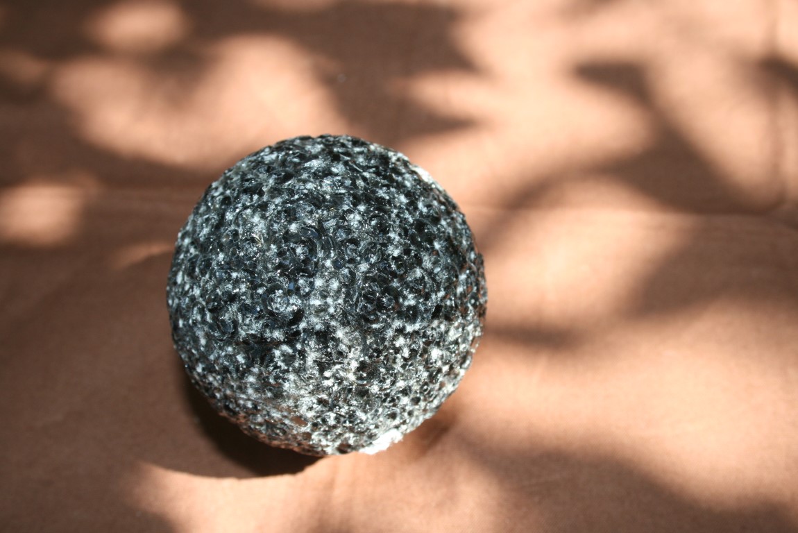 Chiseled Obsidian Sphere self control and resilience 4848